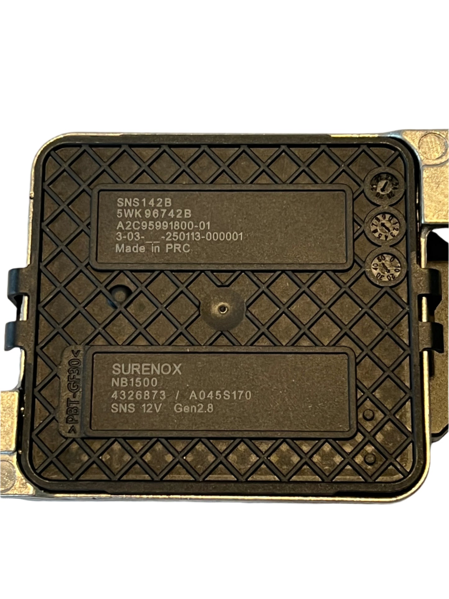 NOx sensor for Cummins, MaxxForce, and Caterpillar engines - 4326873, 5WK96742B