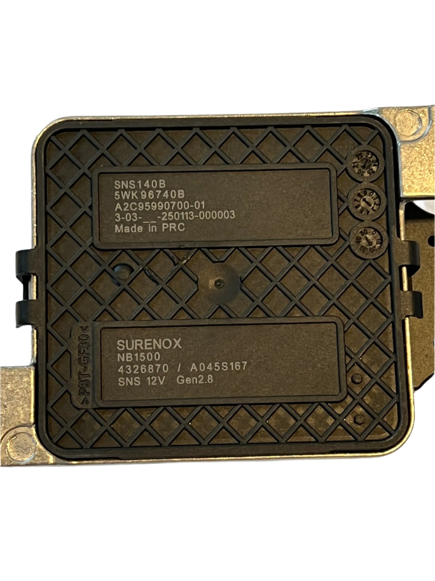 NOx sensor for Cummins engines - 2872944, 3687930, 4326870, 5WK96740B